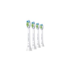 Philips Sonicare W HX6064 Optimal White - Ekstra tandbørstehoved - til tandbørste - hvid (pakke med 4) - for Sonicare 2 Series  Sonicare DiamondClean Smart HX9902  Sonicare ProtectiveClean 4100  6100