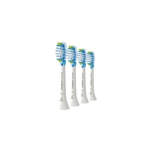 Philips Sonicare C3 Premium HX9044 Plaque Control - Ekstra tandbørstehoved - til tandbørste - hvid (pakke med 4)