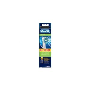 Braun Oral-B CrossAction, 10 stk, Hvid