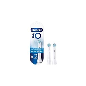 Oral-B iO Series Ultimate Clean Tandbørstehoveder - Hvid - 2-pak
