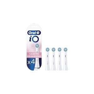 Oral-B iO Series Gentle Care Tandbørstehoveder - Hvid - 4-pak