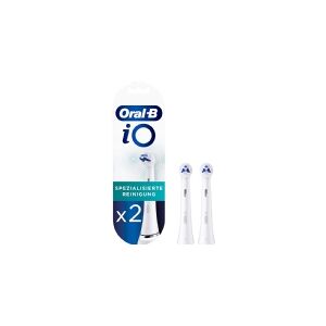 Oral-B iO Series Specialised Clean Tandbørstehoveder - Hvid - 2-pak