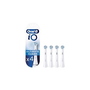 Oral-B iO Series Ultimate Clean Tandbørstehoveder - Hvid - 4-pak