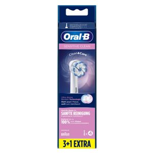 Oral B Sensitive Clean 3+1 Pak Børstehoveder   4 stk.