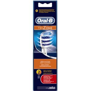 Oral B Trizone Triple Action Deep Cleaning Replacement Brush Heads   2 stk.