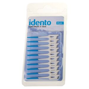 Idento Quick Brush´n´stick (Blå)   20 stk.