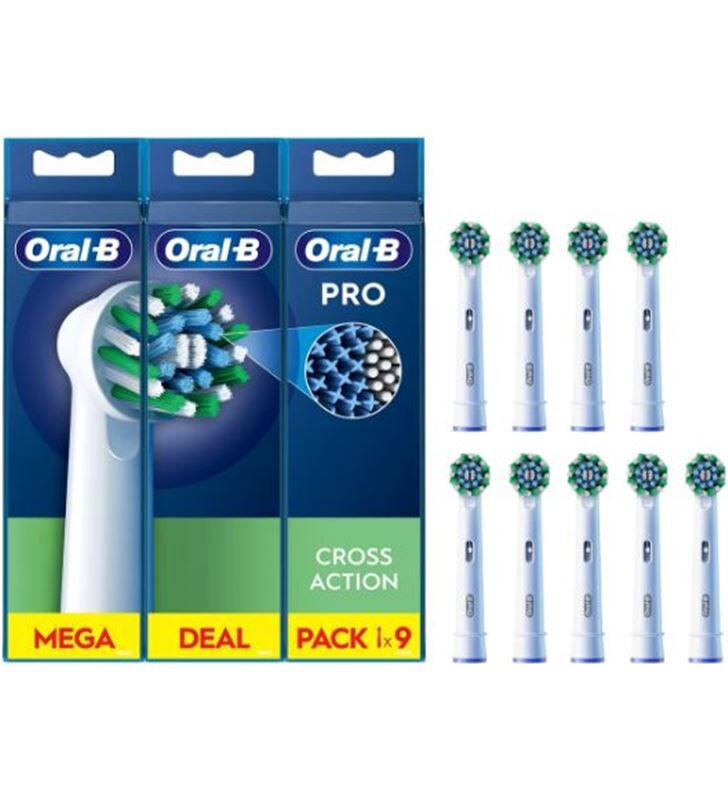 Oralb eb50_9ffs recambio dental braun eb50-9ffs cross