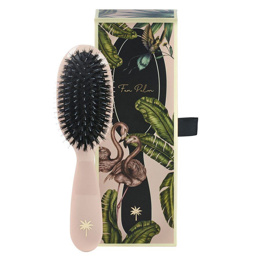 Fan Palm Boar & Nylon Brush Small – Paradise