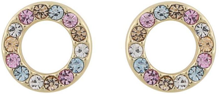 Snö Of Sweden Lindsey Small Earring ─ Gold/Pink Mix