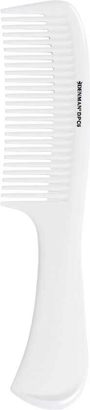 Denman DPC6 Rake Comb ─ White