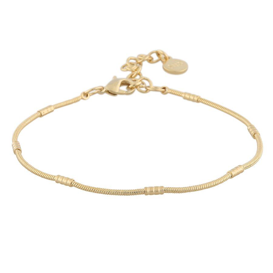 Snö Of Sweden Day Small Bracelet Plain ─ Gold