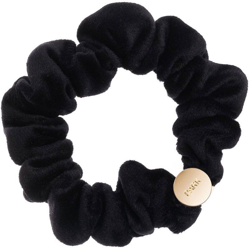 DARK Velvet Mini Scrunchie ─ Black