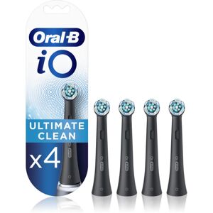 Oral B iO Ultimate Clean têtes de remplacement pour brosse à dents Black 4 pcs