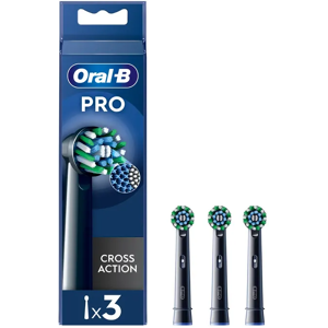 Spazzolino Ricambio Oral B Cross Action Pro Black