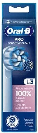 Oral-B Refill Eb 60-3 Sensitive Clean 3 Testine Di Ricambio