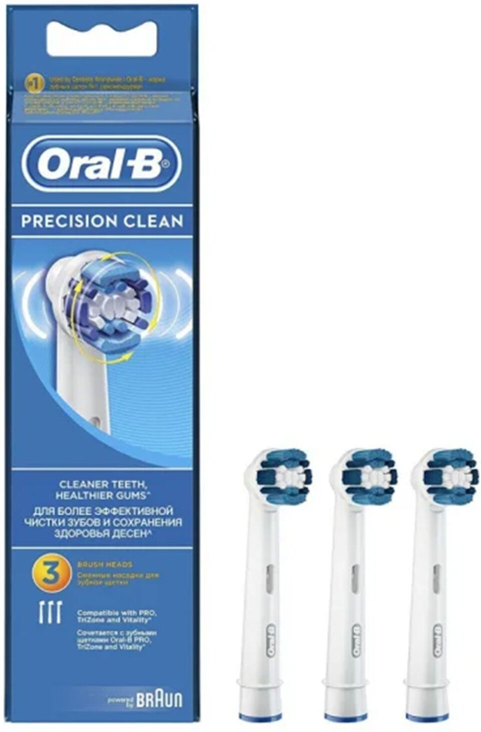 Oral-b Precision Clean 3 Testine Di Ricambio