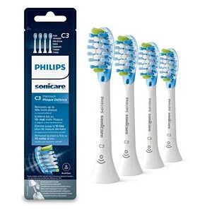 Philips HX9044/17 Premium Plaque Defence C3 4-pcs White