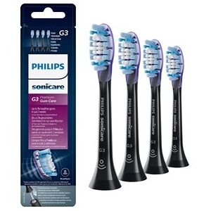 Philips HX9054/33 Premium Gum Health G3 4-pcs Black