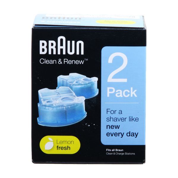 24hshop Braun CCR2 Rengjøringspatroner 2-pk