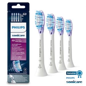 Sonicare Philips Premium Gum Care Tandborsthuvuden 4-pack Vit HX9054/17