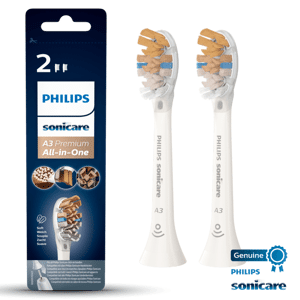 Philips Sonicare borsthuvud A3 Premium All in One Vit