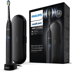 Philips Sonicare 4300 series med resefodral Svart