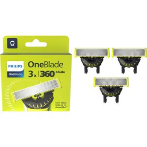 OneBlade 360 QP430/50 replacement blades for Philips OneBlade 3 pc