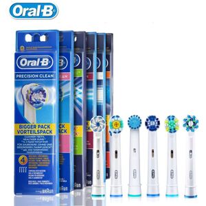 Oral B Original Replacement Brush Heads for Oral-B Rotating Electric Toothbrush Genuine Teeth Whitening Soft Bristle Refills