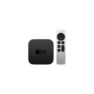 Apple TV 4K - 2. generation - AV-afspiller - 64 GB - 4K SUHD (2160p) - 60 fps - HDR - sort