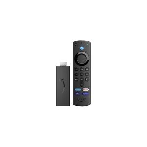 Amazon Fire TV Stick (3rd Gen) - AV-afspiller - 8 GB - 1080p - 60 fps - HDR - sort