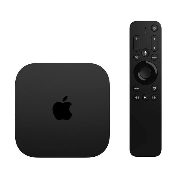 apple tv 4k gen 3   64 gb   accessori universali compatibili   nero