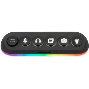 Streamplify Hub Deck 5, Rgb 5-Port Usb Hubb, 12v - Svart