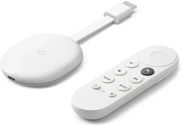 Google Chromecast with Google TV (4K), White