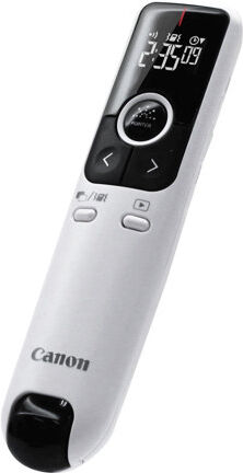 Canon PR100-R Presenter 2x red Laser 15m nominal range LCD-Display Timer function & Vibration Presentation Control Plug & Play