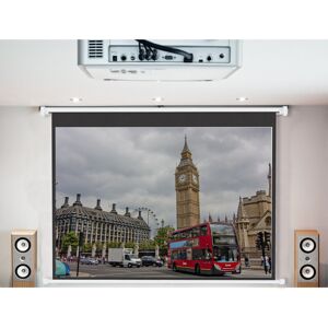 Living And Home (120 in) Motorized Electric Projector Screen 4:3 16:9 Home Cinema Office Remote