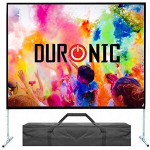 Duronic Fast Fold PS100 Portable 100" (Screen: 203cm(w) X 152cm(h)) Front Projection Projector Screen 4:3 - with Wheeled Case
