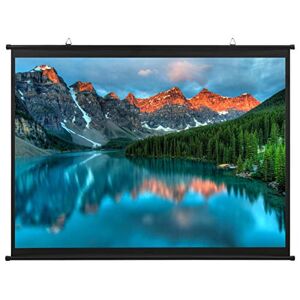 Camerina Projection Screen 50" 1:1,Projection Screen Portable,Indoor and Outdoor Projection Screen for Movie or Office Presentation(SPU:51399)