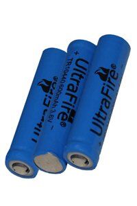 Philips UltraFire 3x 10440 paristo (600 mAh, Uudelleenladattava)