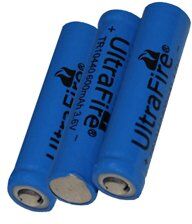 Philips UltraFire 3x 10440 paristo (600 mAh, Uudelleenladattava)