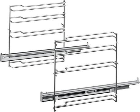 Bosch volledig uittrekbare telescooprails 1-voudig HEZ638170, pyrolytisch  - 69.00 - zilver