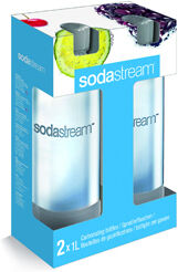 Sodastream grijs PET fles duo 1L