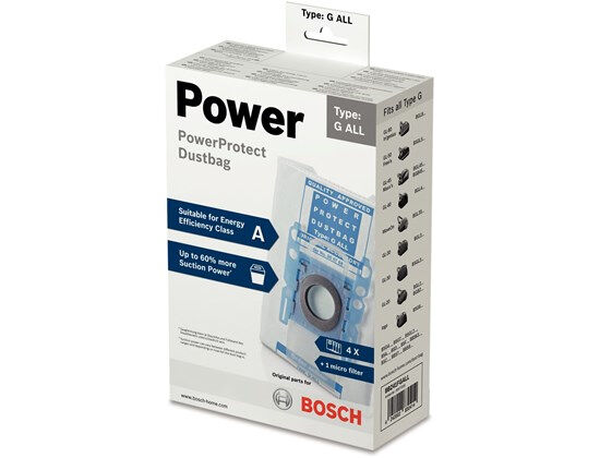 Bosch BBZ41FGALL Filterstofzakken, 4 stuks