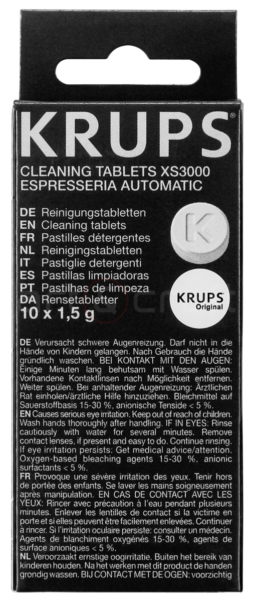 Krups Rein.Tabletten Xs3000  : onderdeel