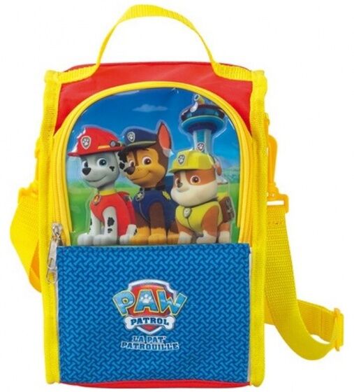 Nickelodeon PAW Patrol kinder koeltas 3D rood 25 x 17 x 13 cm - Rood