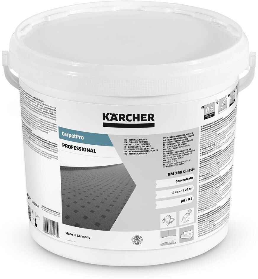 Karcher Produto Para Limpeza Carpetes Karcher Rm 760 10 Kg