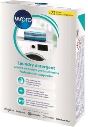 Wpro Detergente Em Pó Profissional P/ Máquinas Lavar Roupa Wmp400 (1,2kg) - Wpro