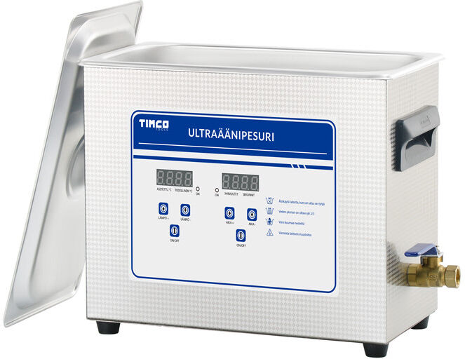 Timco 6,5L INOX ultraäänipesuri