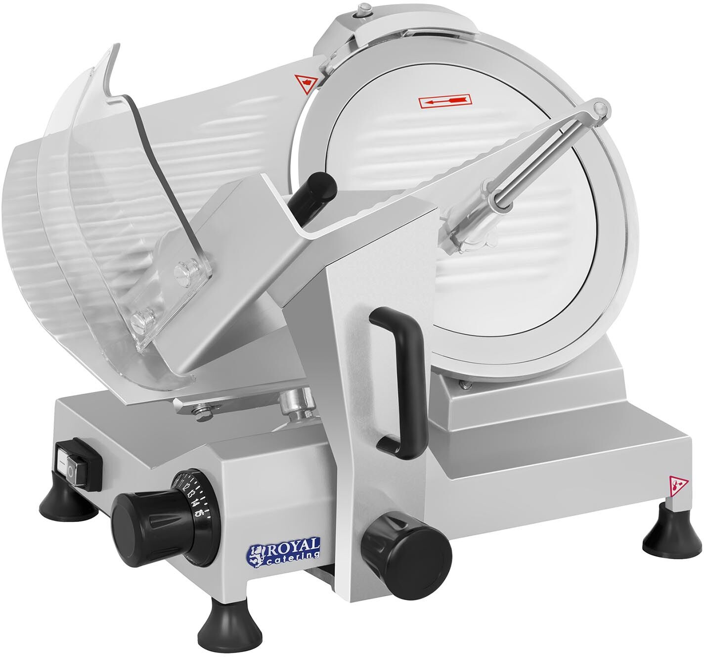 Royal Catering Electric Meat Slicer - 300 mm - up to 15 mm - 250 W