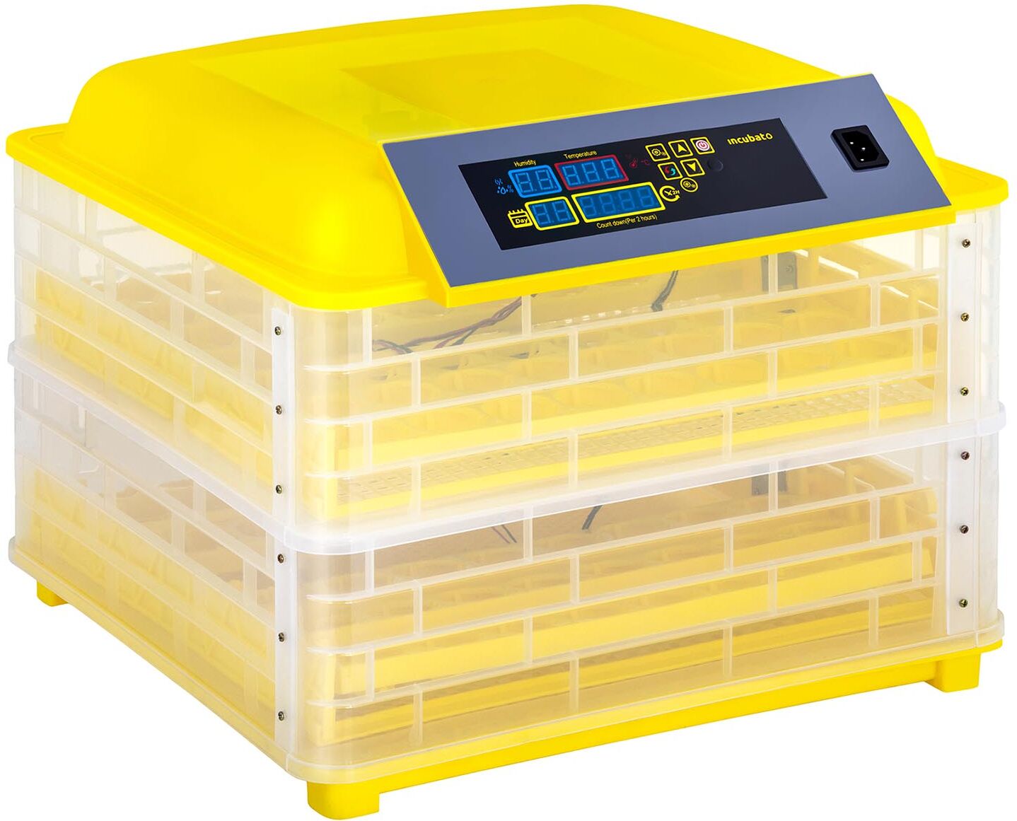 incubato Egg Incubator - 96 Eggs - Incl. Egg Candler - Fully Automatic