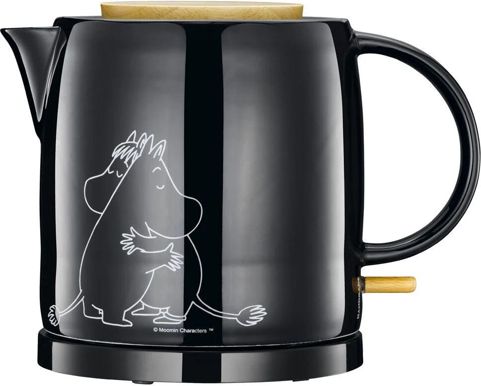 Moomin Mummi Vannkoker – Nordic Svart 1l - Hyttefeber.No 🇳🇴